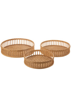 BANDEJAS DE MIMBRE Y RATAN,...