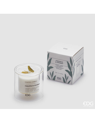 VELA SILHOUETTE PIÑA Y COCO