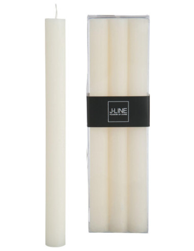 CAJA 6 VELAS VAINILLA