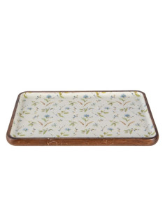 BANDEJA MADERA DECORATIVA
