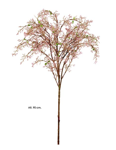 RAMAJE CON HOJAS MALVA