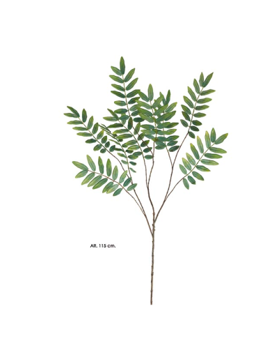 RAMAJE CON HOJAS VERDE CLARO