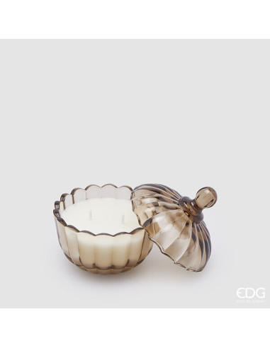 VELA AROMATICA EN COFRE AMBAR