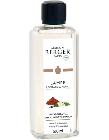 RECARGA LAMPARA TENTATION SANTAL 500ML
