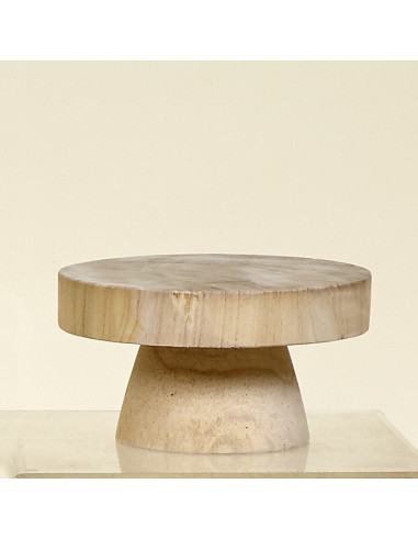 PASTELERO MADERA KALE Ø22x12 CM