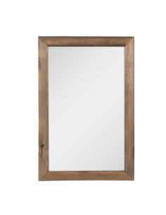 ESPEJO MADERA MARRON 38X58 CM
