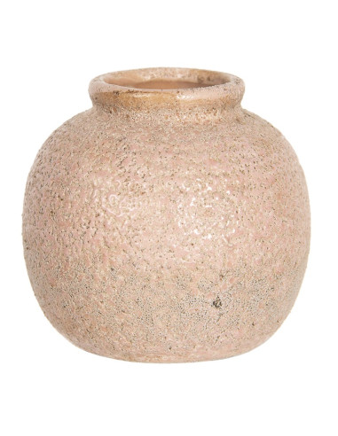 FLORERO CERAMICA ROSA Ø8 CM