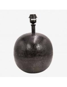 LAMPARA BOLA NEGRA ANTIGUA