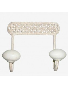 PERCHA REJILLA BLANCA