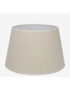 PANTALLA REDONDA LINO Ø35 CM