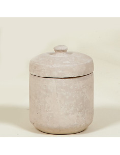 CAJA PAPEL MACHE BLANCO...