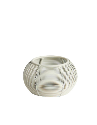 PORTAVELAS BIANO CREMA