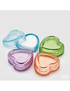 VELA CORAZON Ø9x4 cm