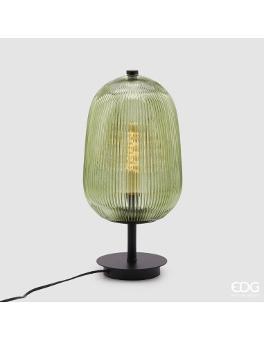 LAMPARA DE MESA VERDE