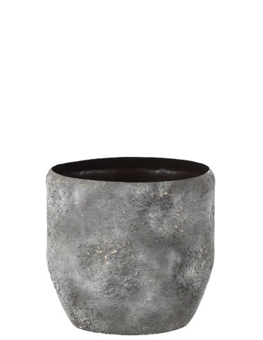 MACETA RUGOSA METAL