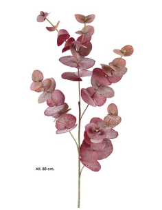 RAMA EUCALYPTUS BURDEOS 85CM