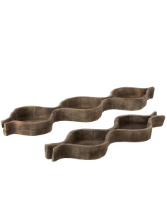 BANDEJA DECORATIVA MADERA L 2