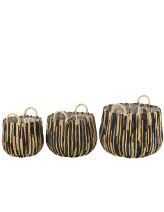 CESTA DE CAÑA NEGRO Y... 2