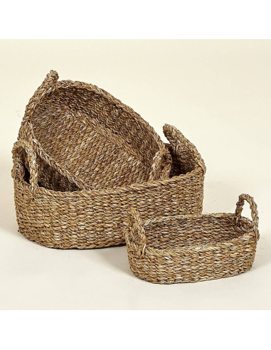 CESTAS CORSO OVAL PAJA