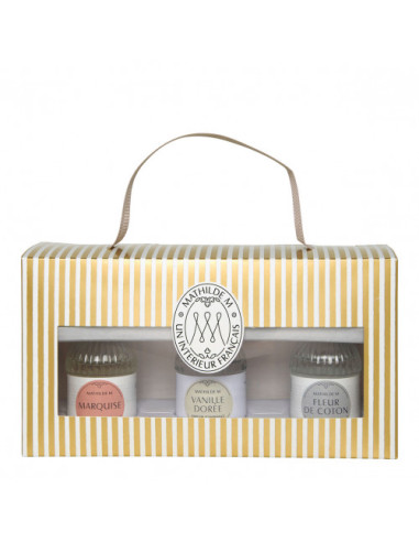 COFRECITO 3 PERFUMES Marquise - Fleur...