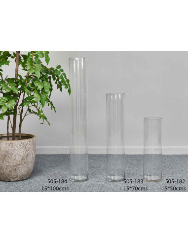 JARRON CRISTAL NAVAGIO 15x70 CM