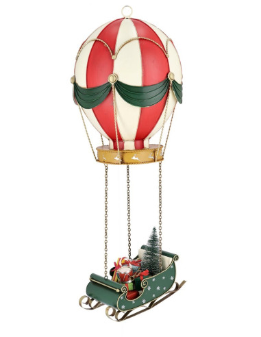TRINEO GLOBO DECORATIVO NAVIDEÑO