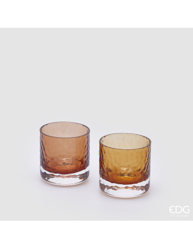 PORTAVELAS FLICKER MARRON