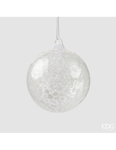 BOLA NAVIDAD MACULA DE CRISTAL