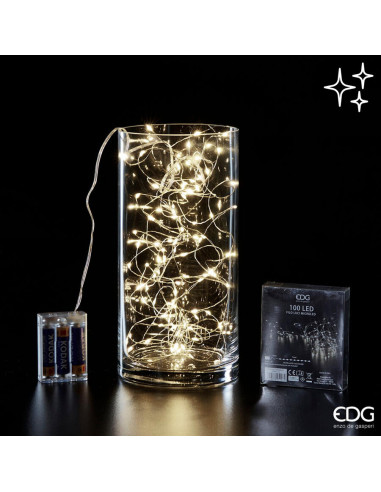 CABLE LUCES LED BLANCA 8 M