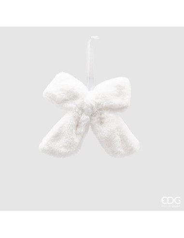 LAZO TERCIOPELO BLANCO