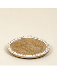 CENTRO MADERA BORDE BOLAS