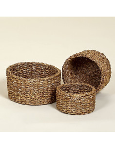 CESTAS CORSO REDONDAS PAJA