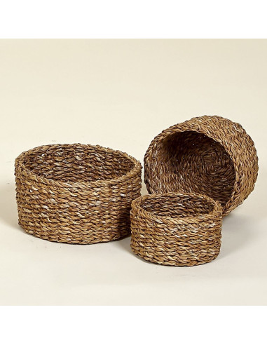 CESTAS CORSO REDONDAS PAJA