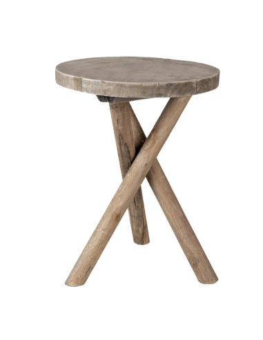 MESITA DE MADERA MARRON