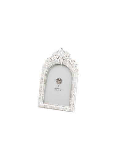 PORTAFOTOS RESINA BLANCO 13x18 CM