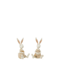 FIGURA CONEJOS SENTADO