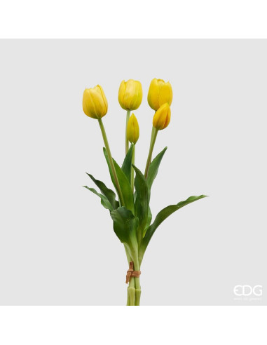 FLOR DE TULIPAN AMARILLO