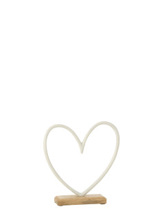 CORAZON EN BASE ALUMINIO