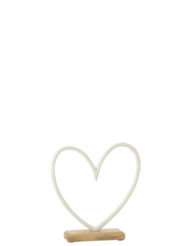 CORAZON EN BASE ALUMINIO