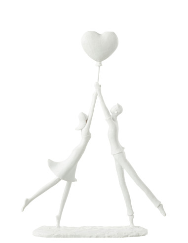 PAREJA CON GLOBO CORAZON