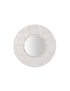 ESPEJO METAL BEIGE