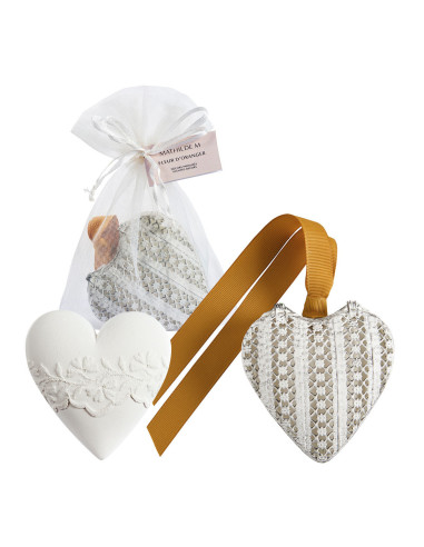 CAJA CORAZON Y DECORACION PERFUMADA...