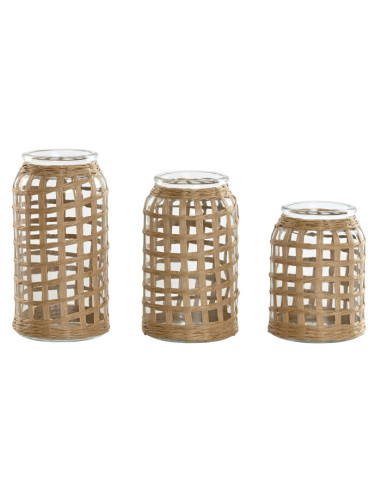 JARRON DE FIBRA NATURAL