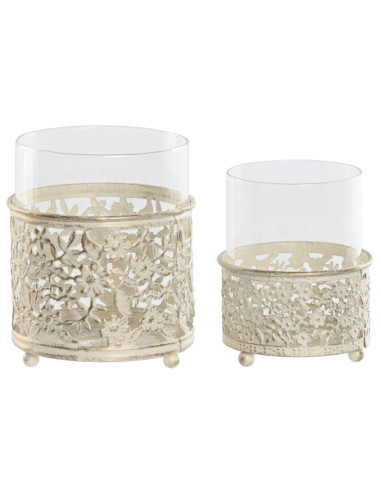 PORTAVELA METAL DESGASTADO