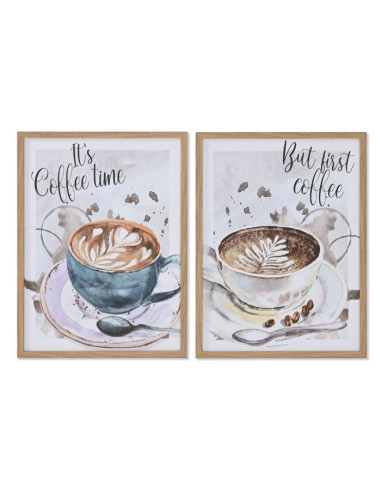 CUADRO LIENZO CAFE