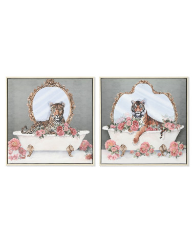 CUADRO TIGRE EN BAÑERA