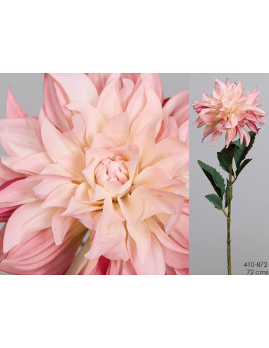 DAHLIA ROSA 72CM