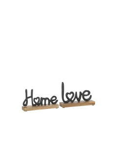 HOME LOVE ALUMINIO NEGRO