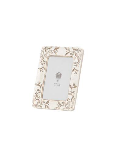 PORTAFOTOS RESINA BLANCO 10x15 CM