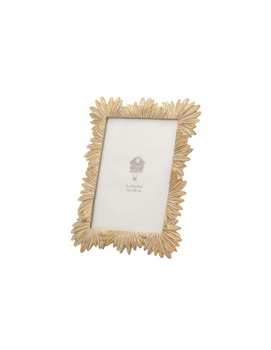 PORTAFOTOS RESINA NATURAL 15x20 CM